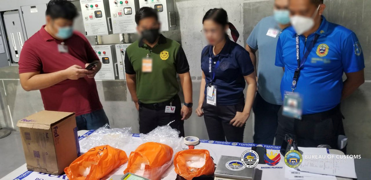 BOC-Clark uncovers P103.1-M worth of Shabu in three parcels disguised as “brochures”