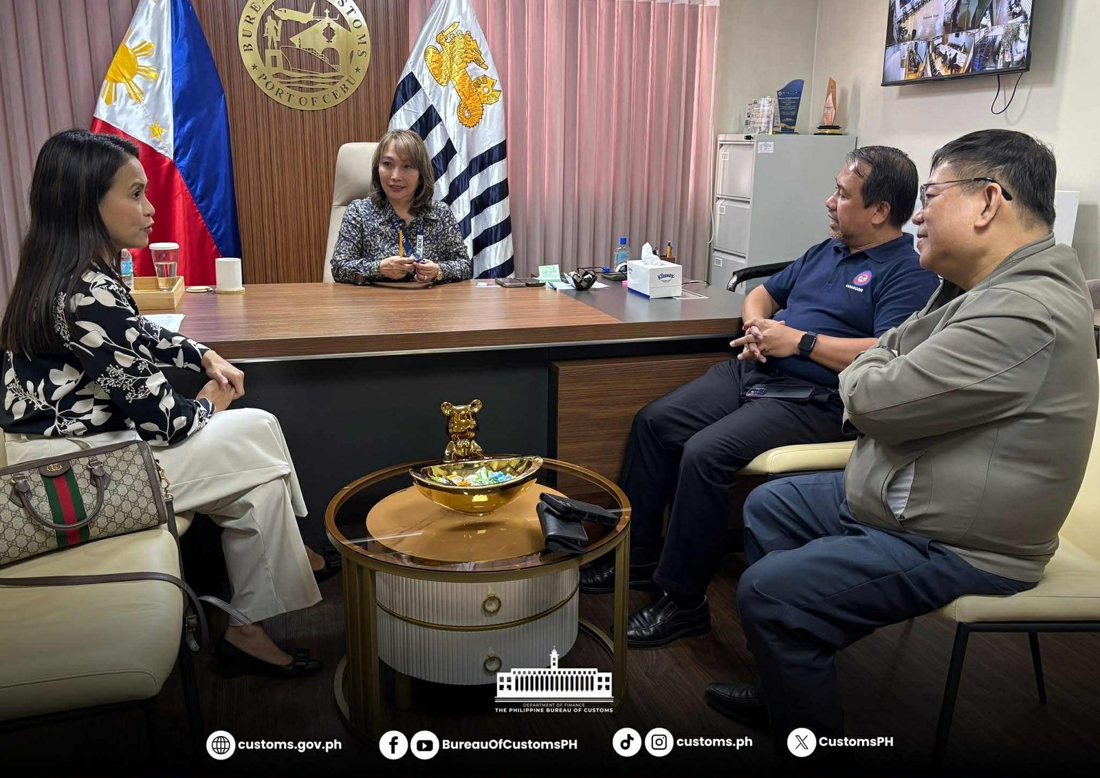 LUMONTAD LEADS CEBU CUSTOMS’ COMEBACK:  BOC-OPASCOR PARTNERSHIP POWERS POST-TYPHOON RECOVERY