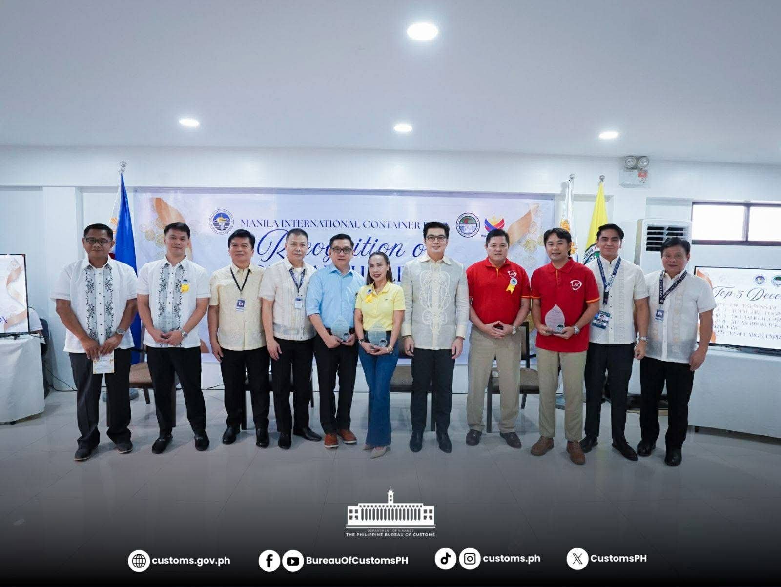 BOC-MICP Honors Top Trade Players as Nepomuceno, De Vera Drive Revenue, Border Security Push
