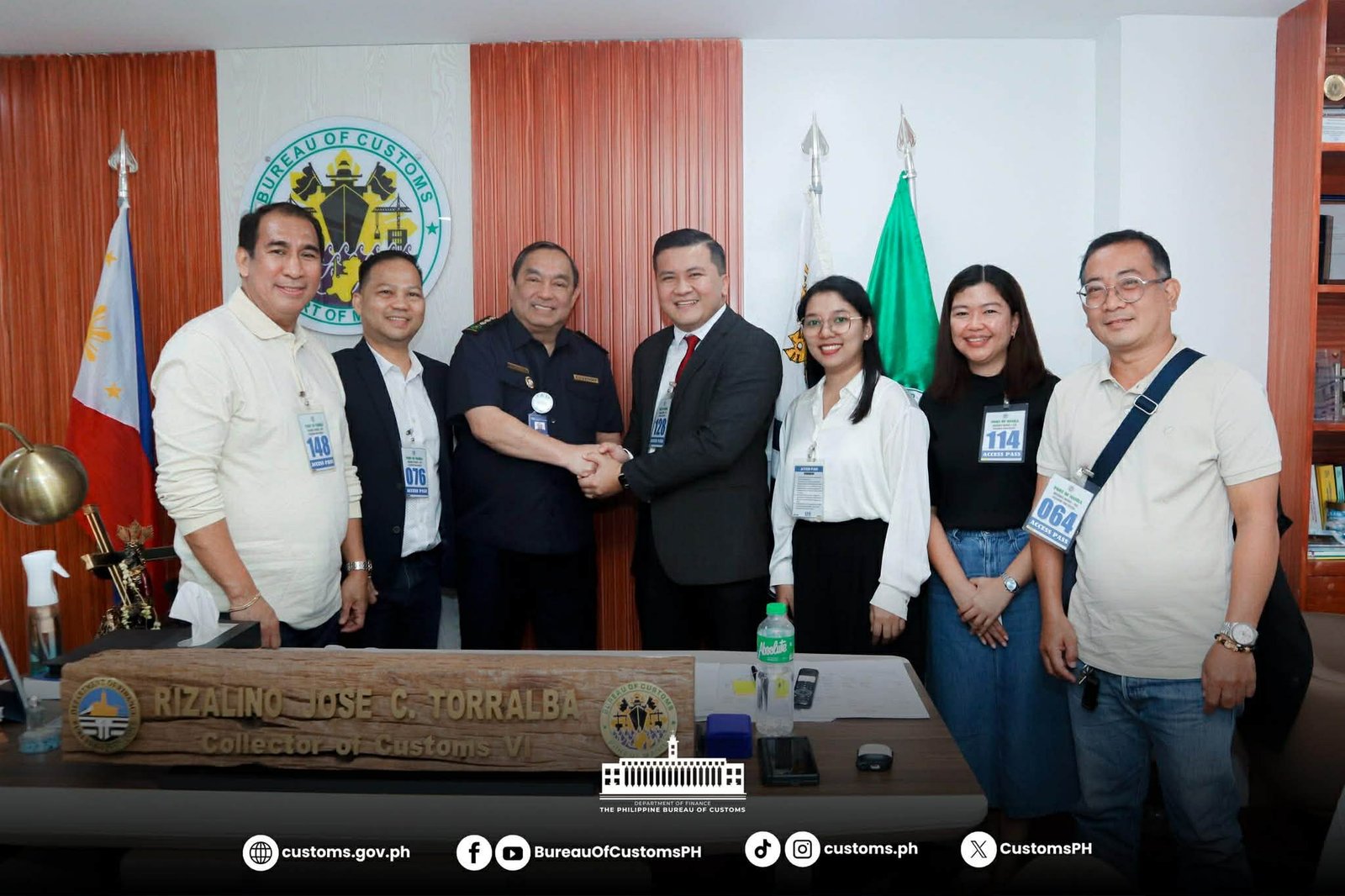 ICE CREAM FIRM PAYS COURTESY CALL ON POM; BOC REAFFIRMS PUSH FOR FAST, RULE-BASED CLEARANCE