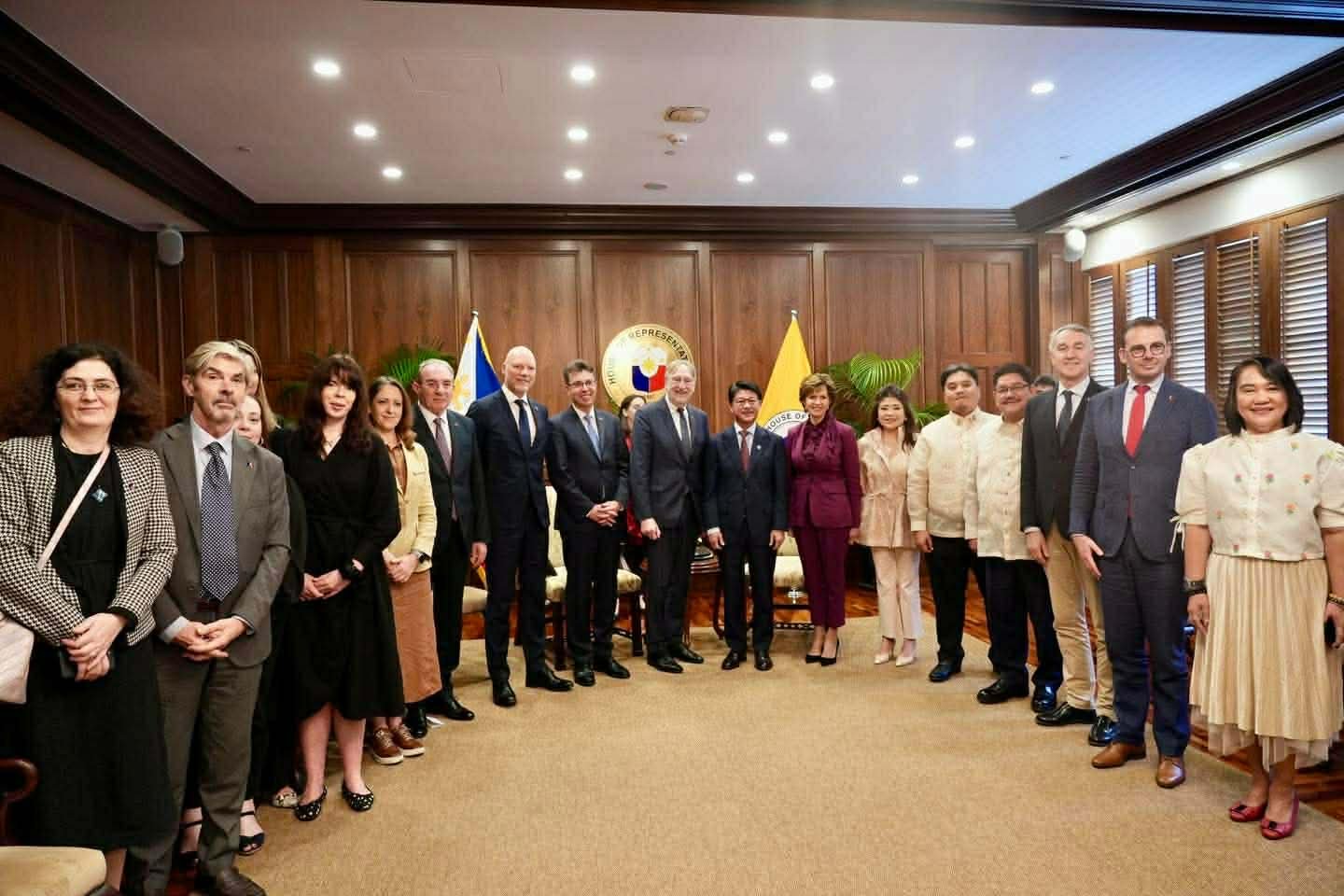 EU TRADE DELEGATION VISITS HOUSE; LIBANAN CALLS FOR FAIR, RESULTS-DRIVEN DEALS