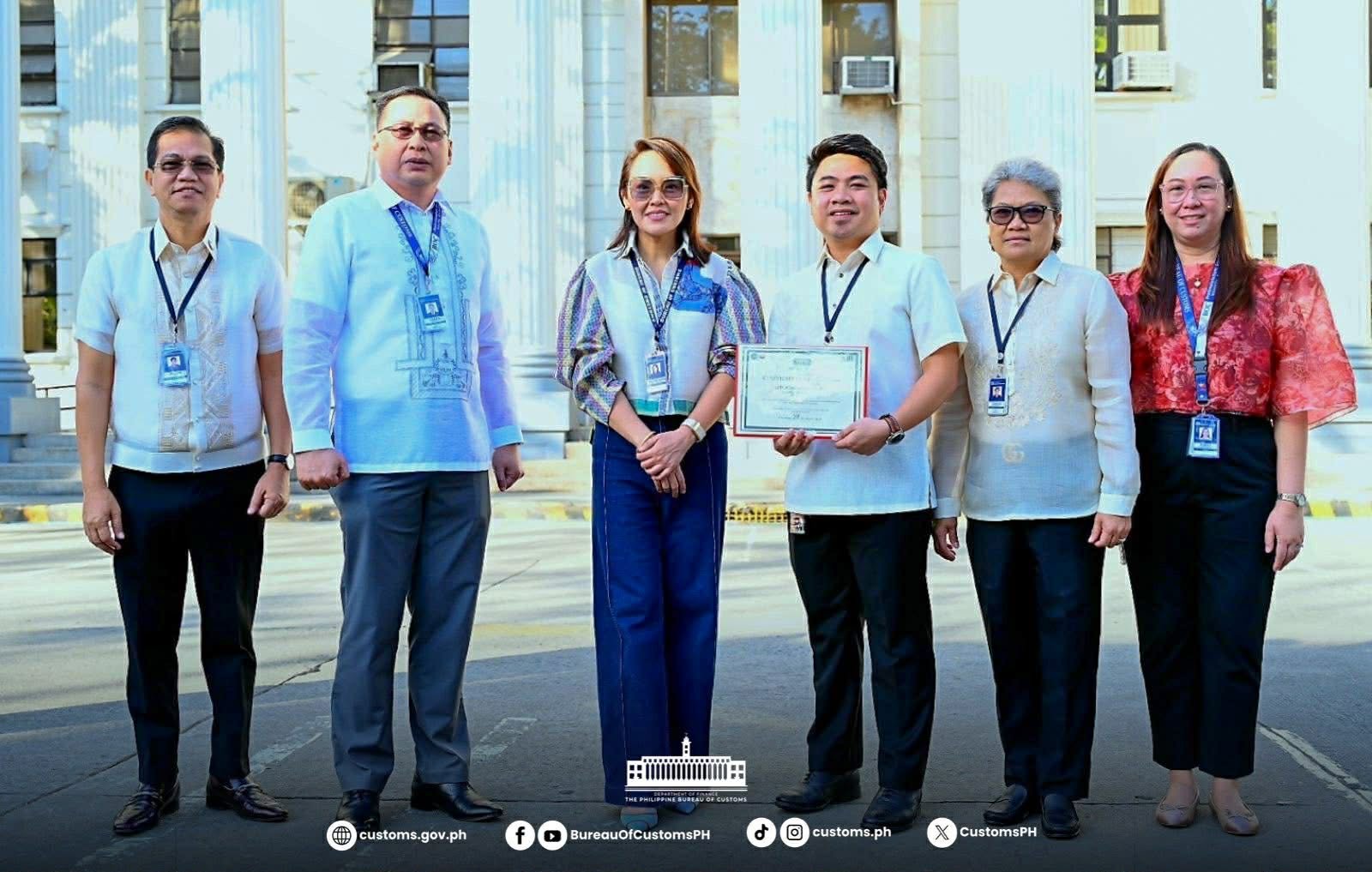 Mapa Leads Recognition of Bar Passers, Opens Port to Future Customs Leaders