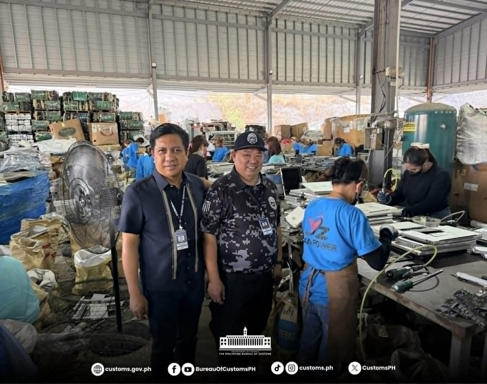 SUBIC WAREHOUSE INSPECTION SENDS STRONG WARNING TO VIOLATORS