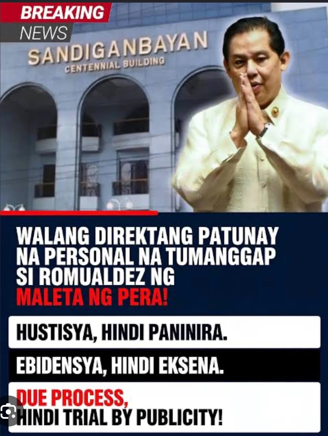 ‘MALETA BOYS,’ WALANG PERSONAL NA NAKAKITANG NAG-AABOT NG PERA KAY EX-SPEAKER!