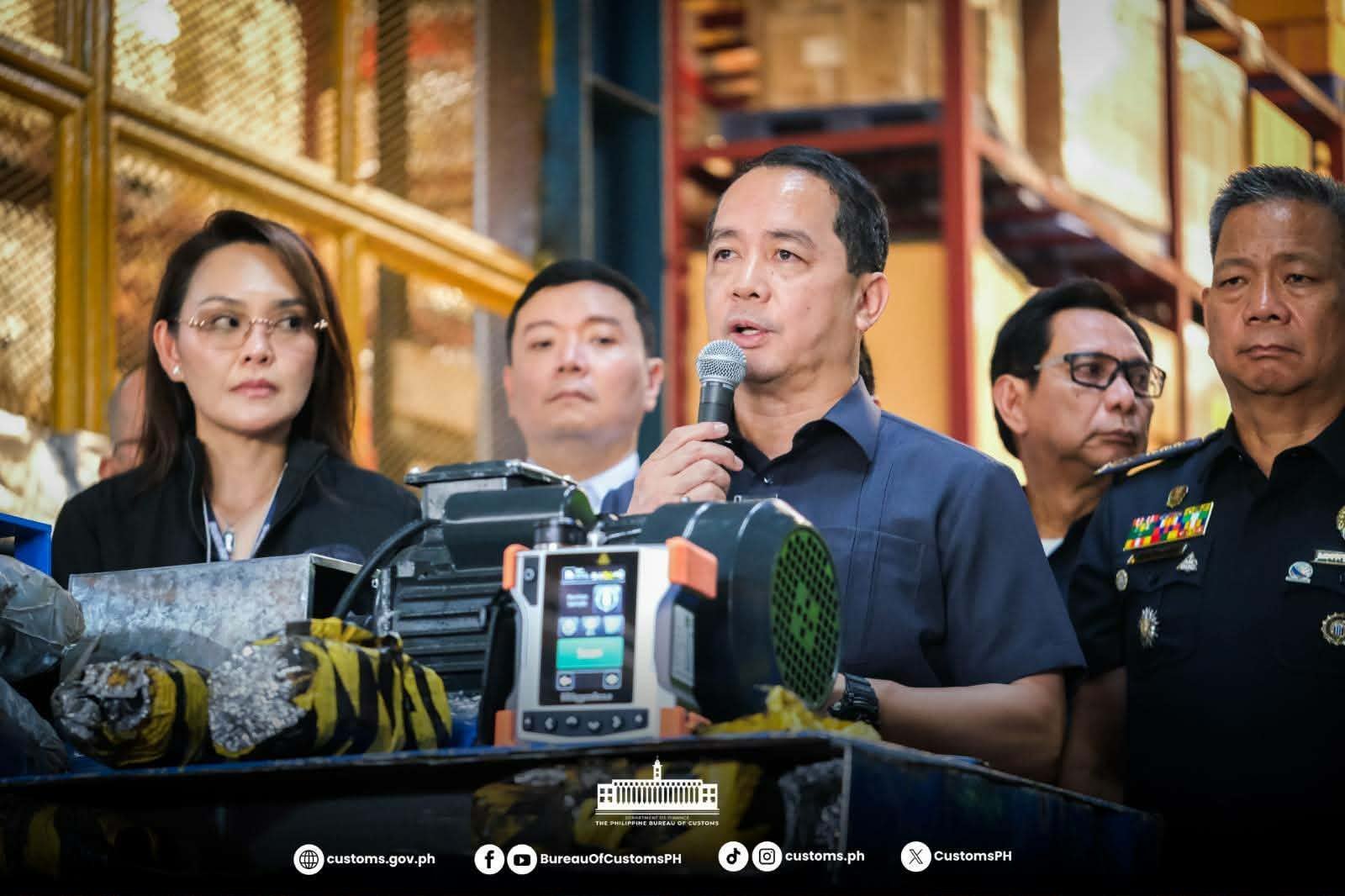 ₱496-M SHABU BUST! 73 KILOS OF ‘ICE’ FOUND STUFFED INSIDE MACHINERY—BOC-NAIA STRIKES AGAIN